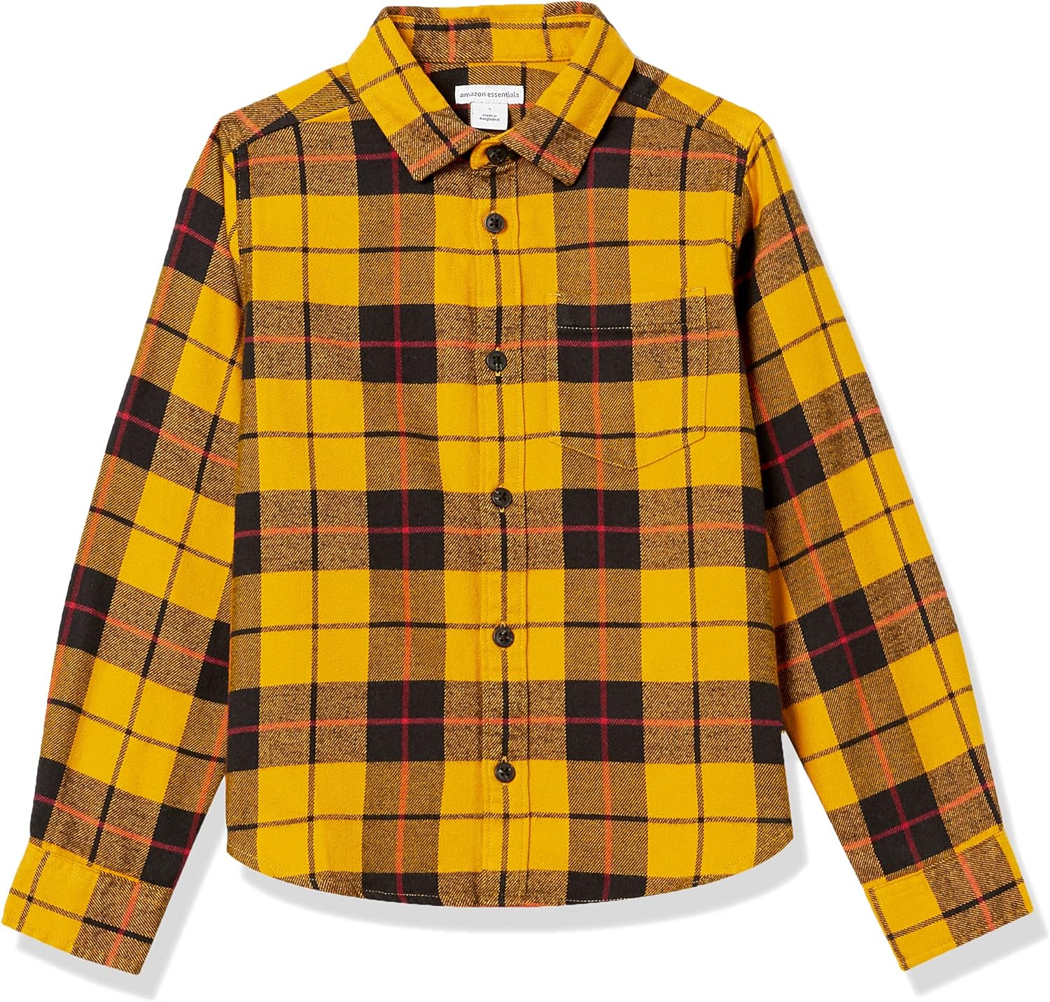 Thumbnail 2 de Amazon Essentials Jungen Flanellhemd mit Knopfleiste – langarm, kariert und alltagstauglich