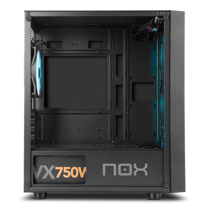 Thumbnail 2 de Nox Infinity Epsilon ARGB M-ATX Cristal Templado USB 3.0 Negra