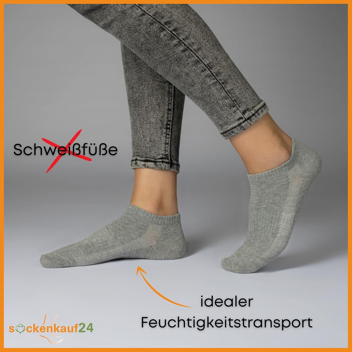 Thumbnail 3 de 10 Paar Sneaker Socken Herren & Damen kurze Sportsocken Baumwolle Atmungsaktiv – langlebig, komfortabel und vielseitig