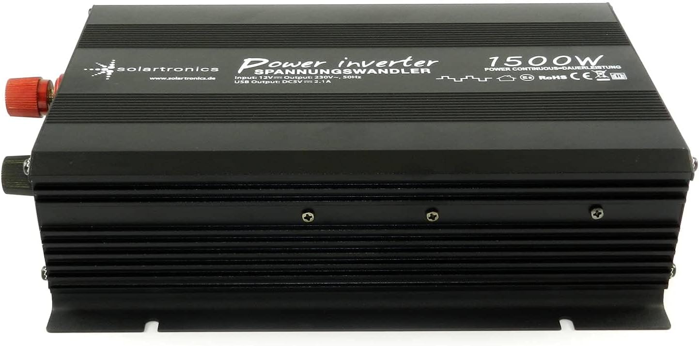 Detalle de SOLARTRONICS NM1500 Spannungswandler 12V 1500W