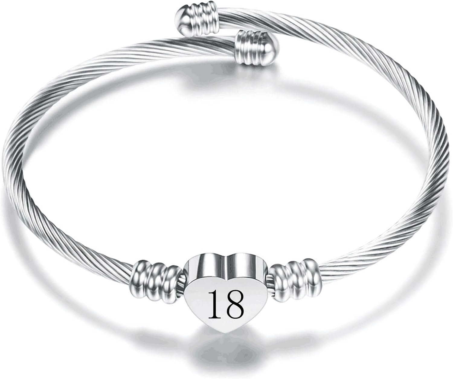 Detalle de Aosyoisk Birthday Silver Bracelet 7–21