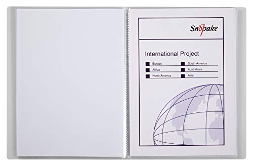 Thumbnail 2 de Snopake A5 Presentation Display Book 20 pockets 📁