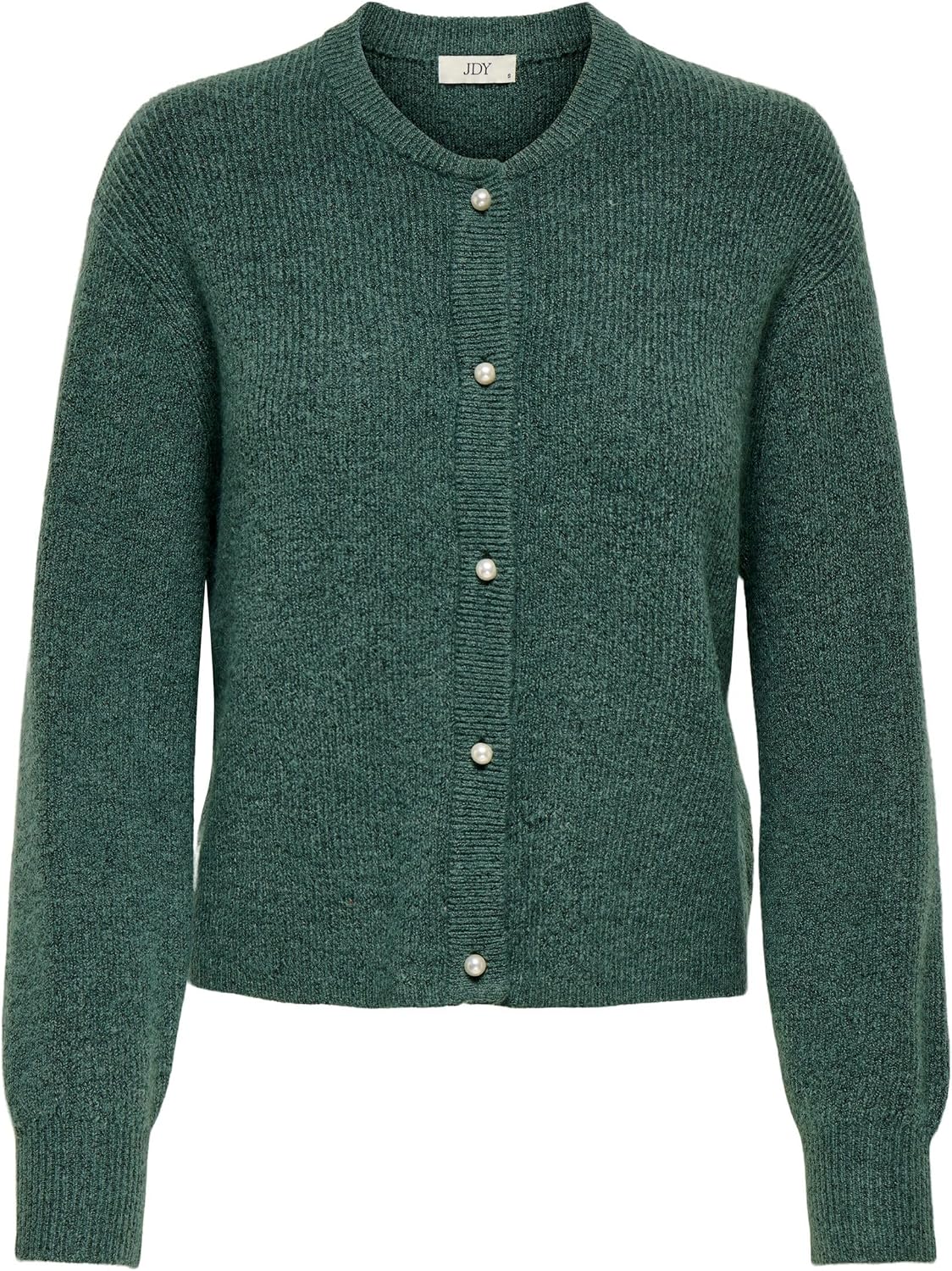 Detalle de JDY Damen Jdylumi Life Longsleeve-Cardigan mit Rundhalsausschnitt und Knopfleiste (1er Pack)