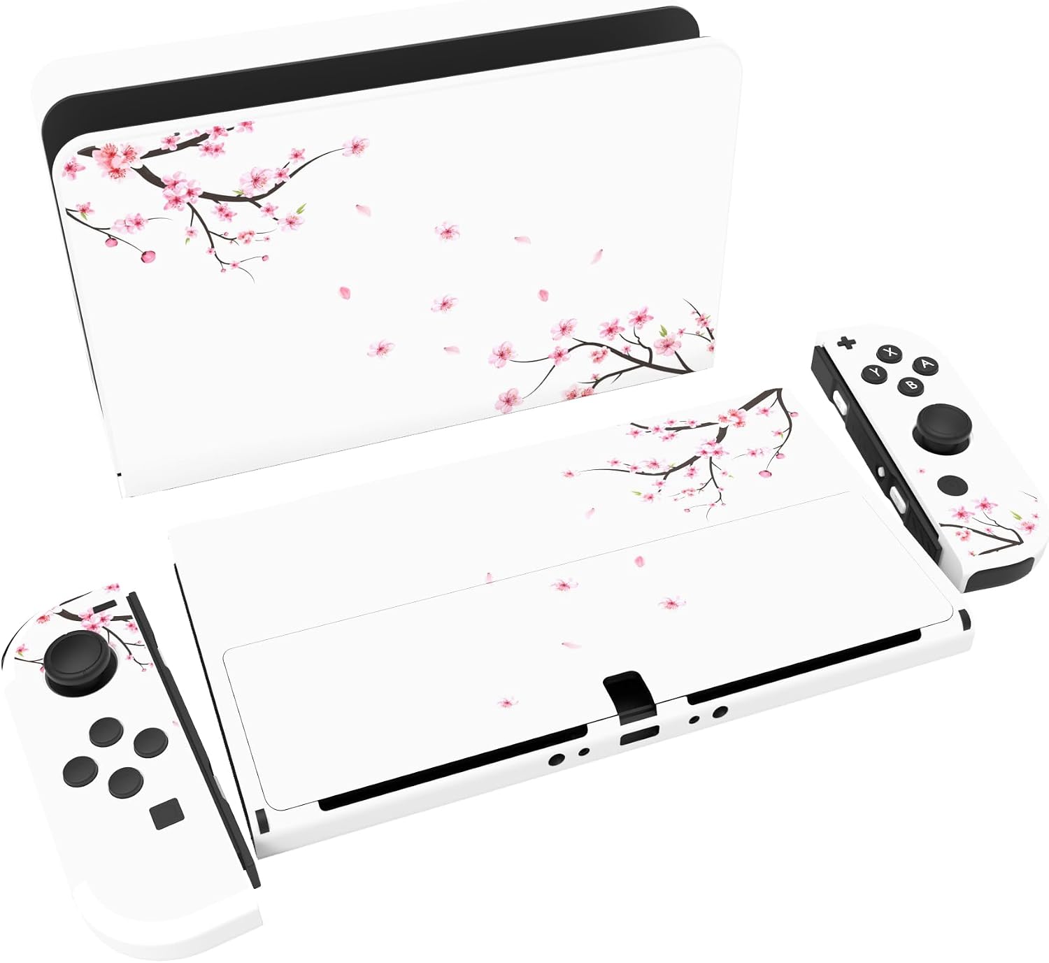 Detalle de playvital Full Set protective skins for Nintendo Switch OLED