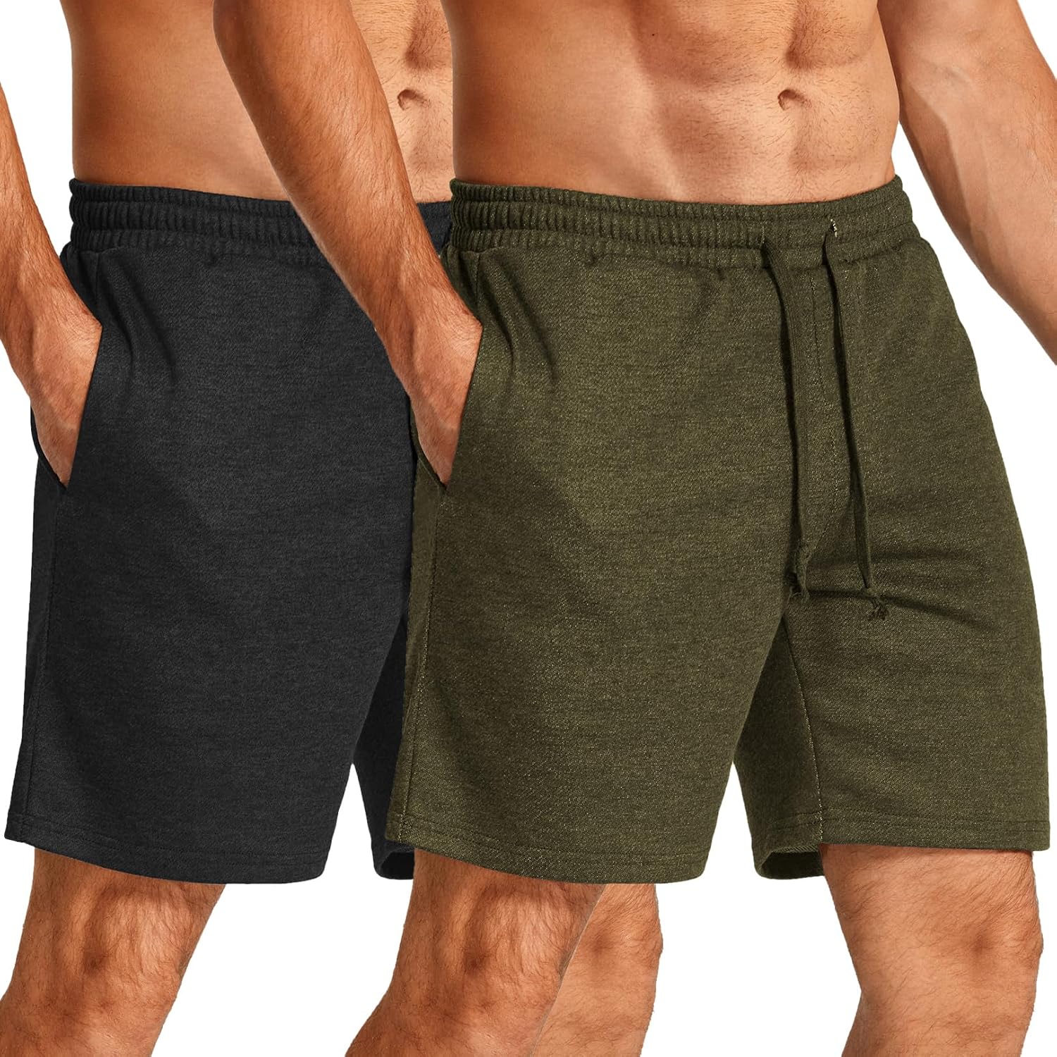 Thumbnail 6 de COOFANDY pantaloncini sportivi da uomo per palestra, running e basket