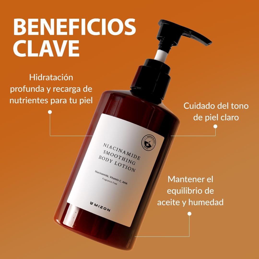 Detalle 2 de Mizon Loción Corporal Suavizante 300ml