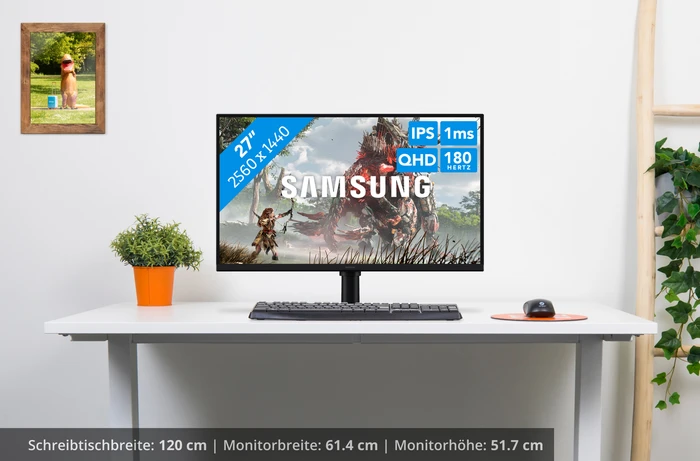 Thumbnail 16 de Samsung Odyssey G50F Gaming Monitor 27 Zoll