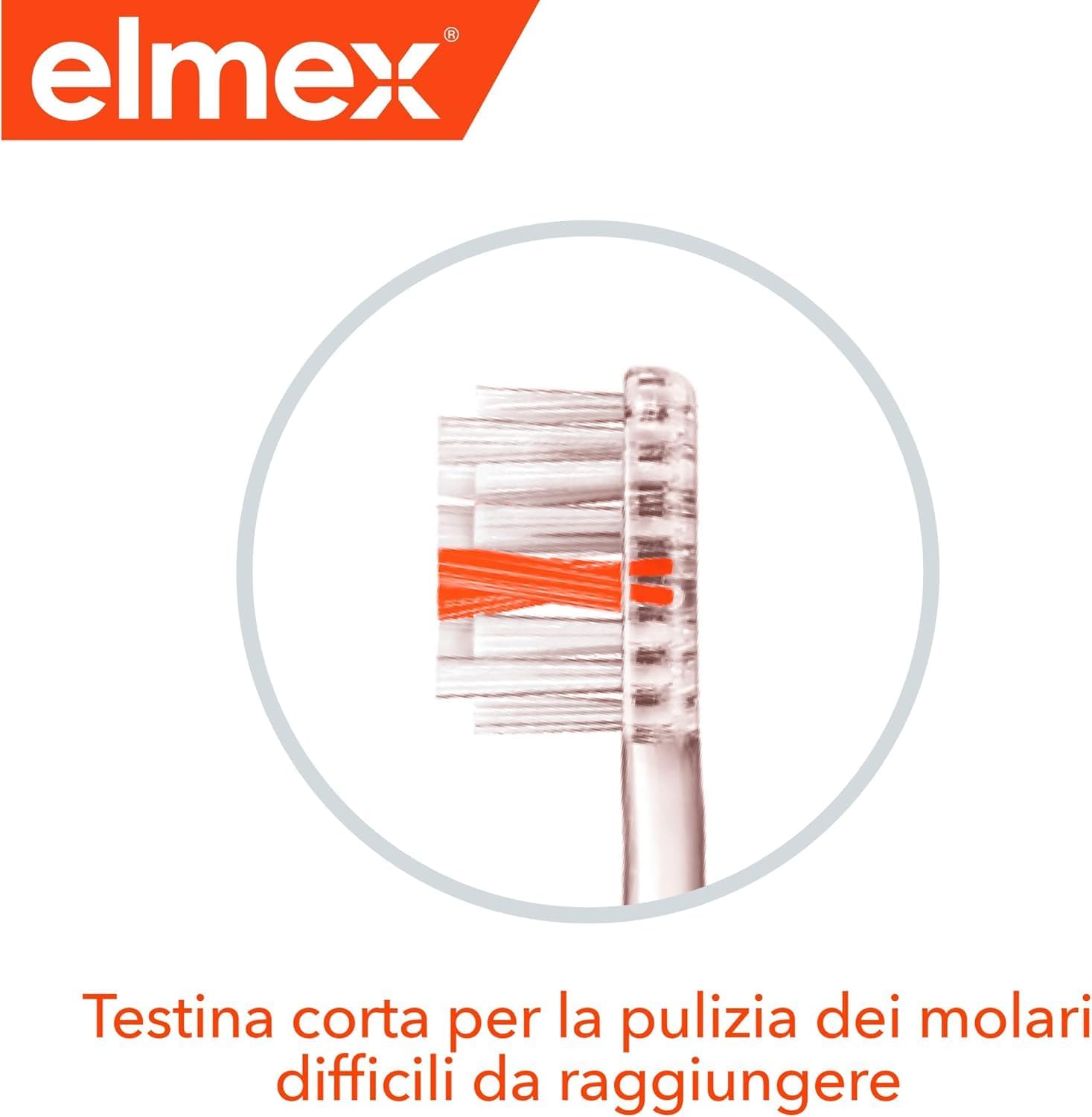 Detalle de elmex Carie Protection Inter X Deep Cleaning Toothbrush – Medium