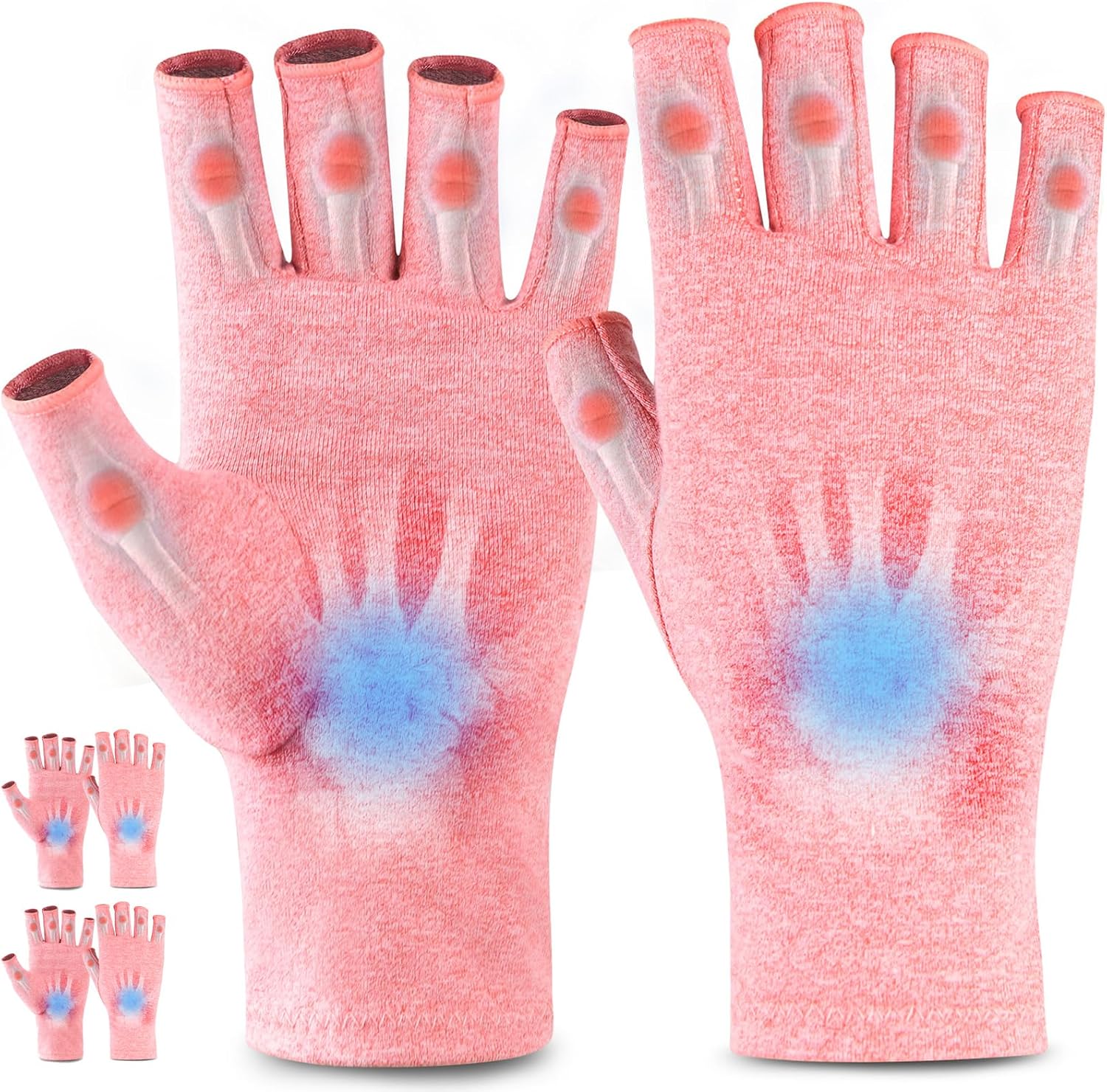 Detalle de AovYoo Fingerless Compression Gloves S