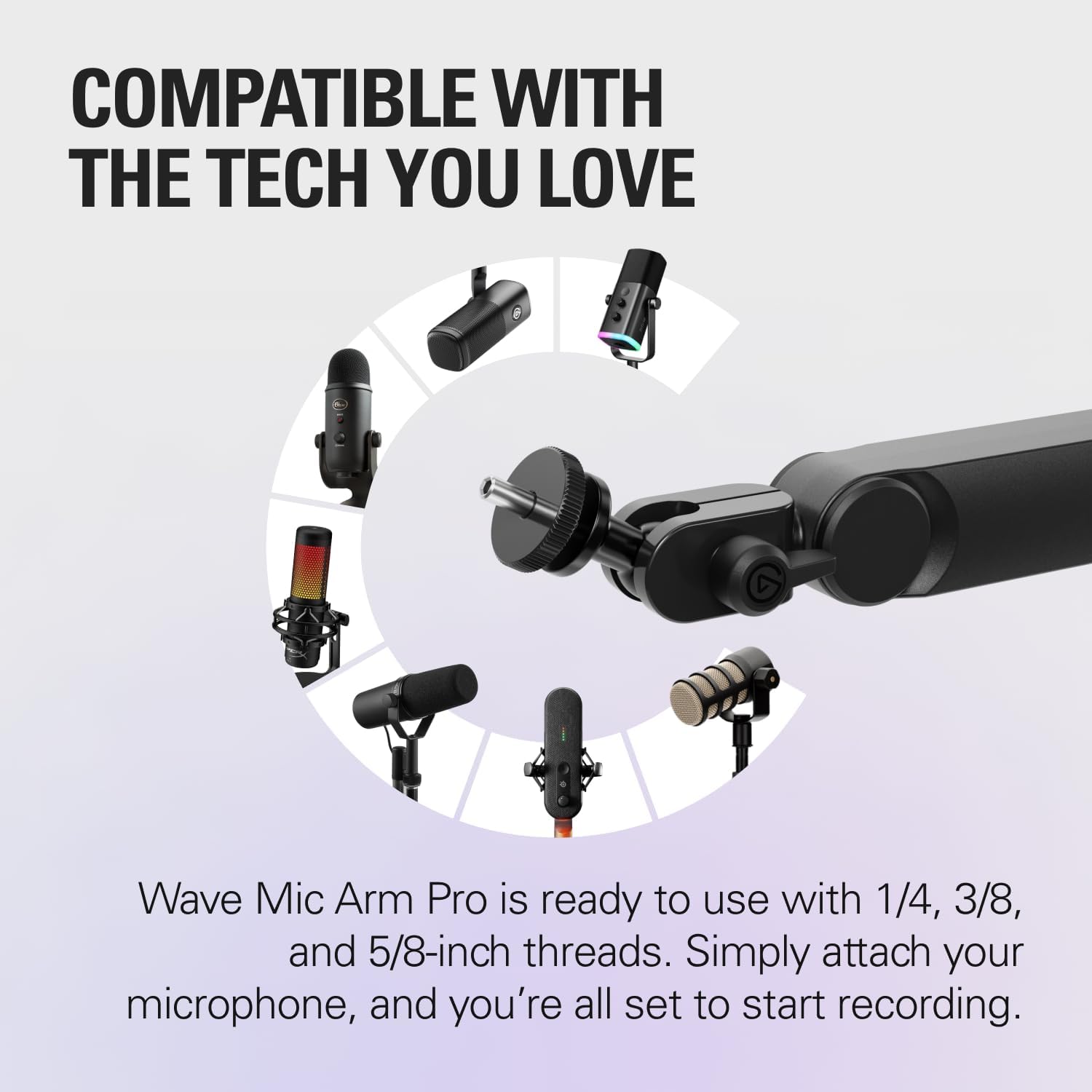 Thumbnail 2 de Elgato Wave Mic Arm Pro 360°