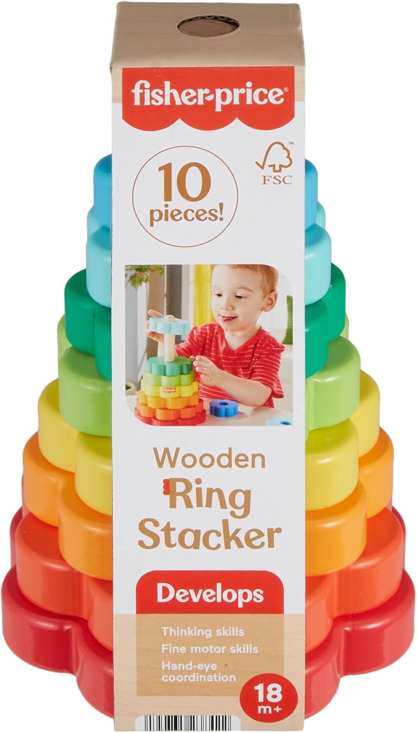 Detalle 2 de Fisher-Price HXT77 ring stacker toy