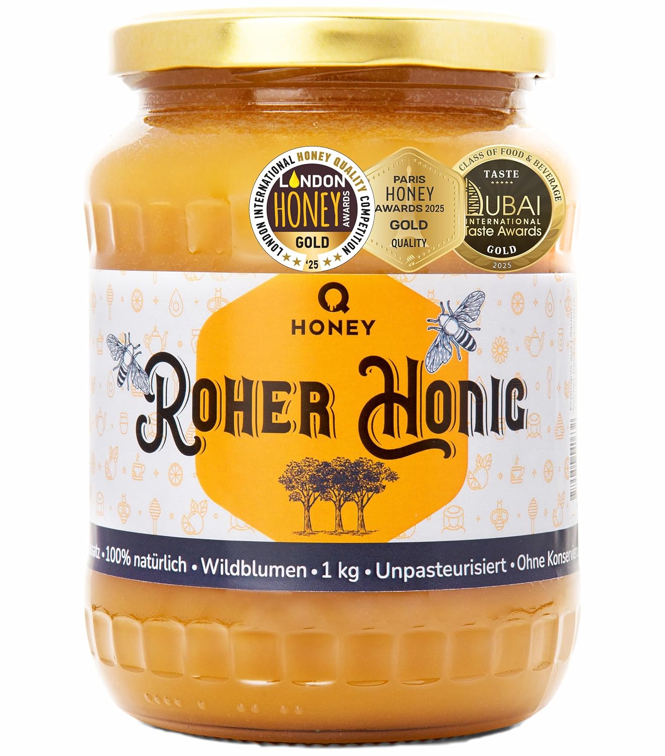 Q Honey Wildblütenhonig 1 kg 🍯