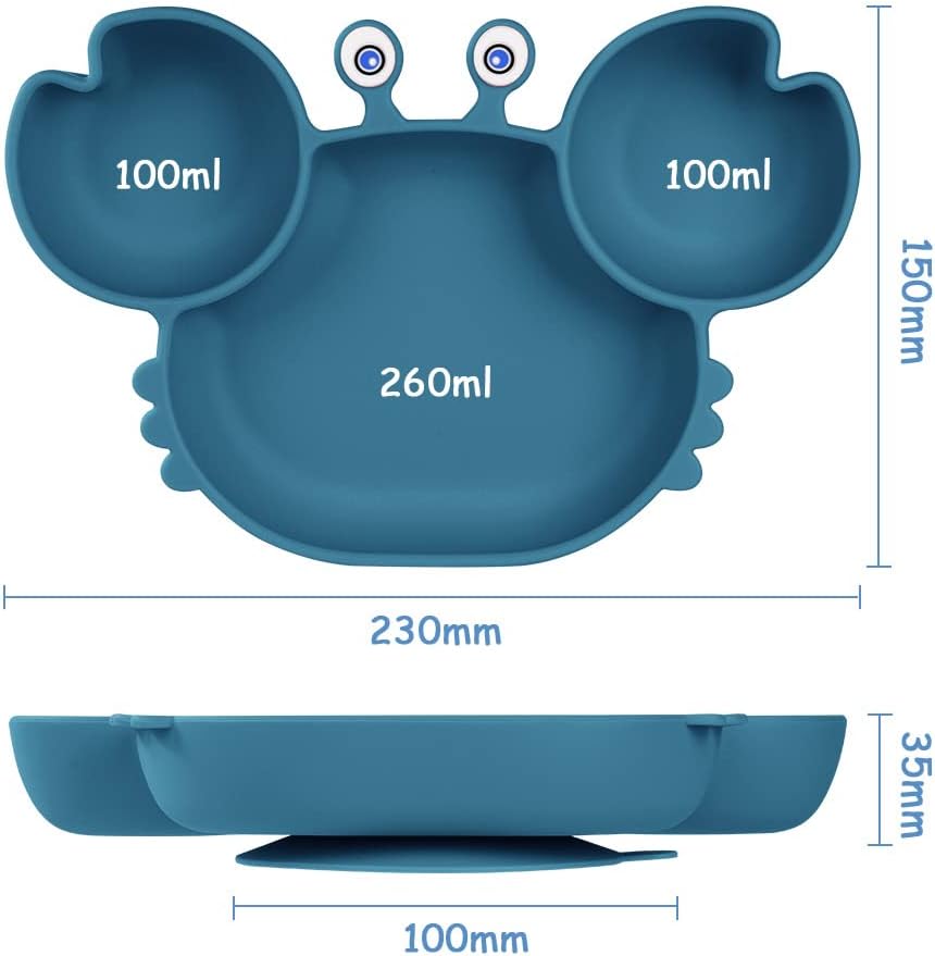 Detalle de Vicloon piatto bambini in silicone
