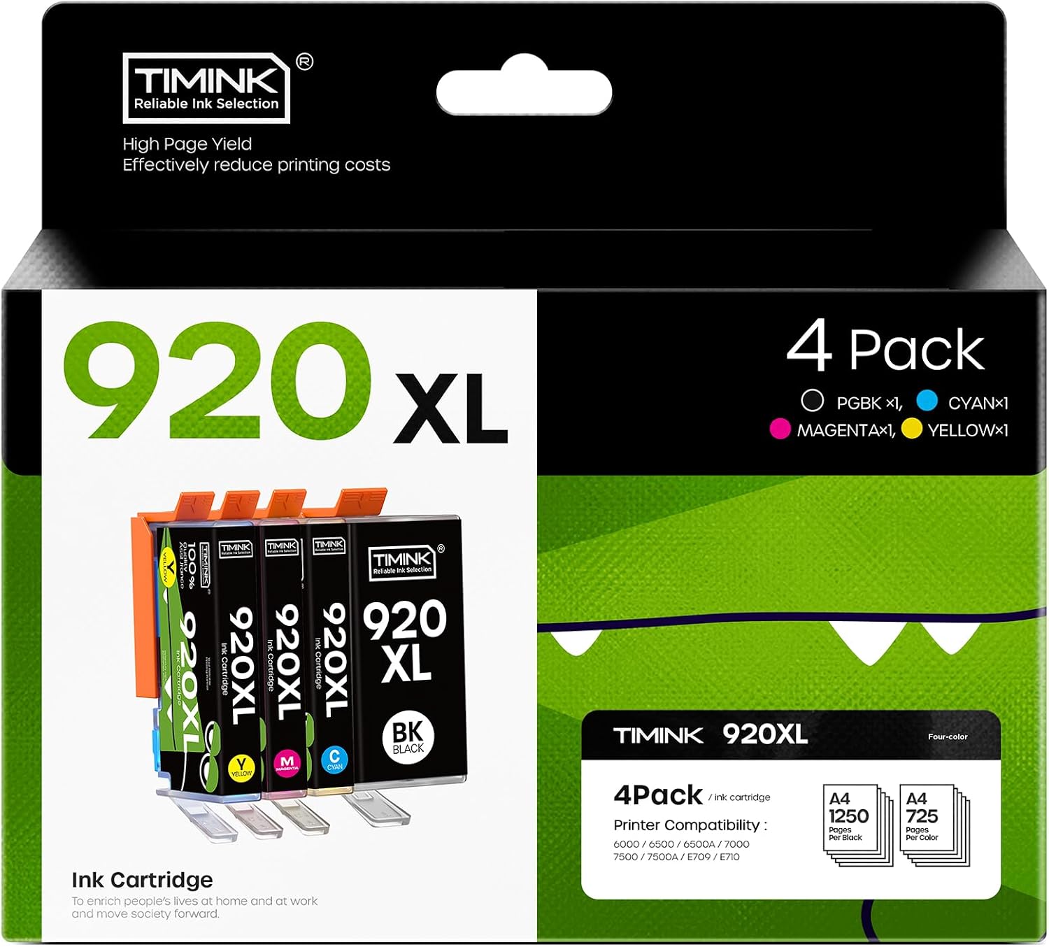 Detalle de Timink 920XL ink cartridges