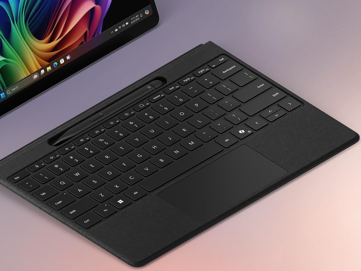 Thumbnail 6 de Microsoft Surface Pro (alimentatore incluso) – Copilot+ PC, 13” OLED Touchscreen, Snapdragon X Elite, 16GB RAM, 256GB SSD, 11ª edizione, Nero – Esclusiva Amazon