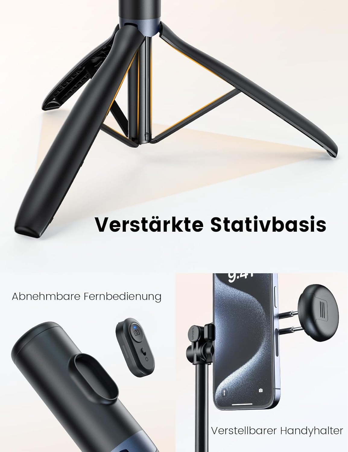 Thumbnail 5 de ANXRE NT99 Handy Stativ mit Licht 172 cm