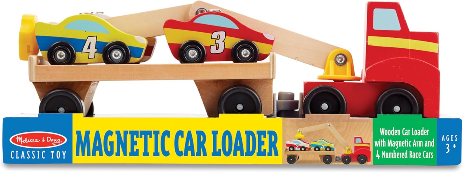 Detalle de Melissa & Doug Magnetic Car Loader 3+