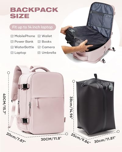 Thumbnail 3 de SZLX Mochila al Vacio con Bomba para Viaje: 40x30x20 cm, USB y Organización Inteligente