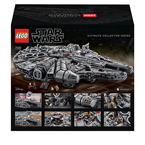 Thumbnail 9 de LEGO Star Wars Millennium Falcon UCS Set (75192) — A detailed display model for adults