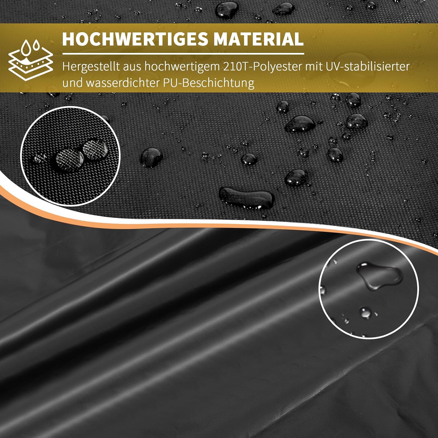 Thumbnail 2 de BEEWAY Fahrradabdeckung 200 x 110 x 70 cm