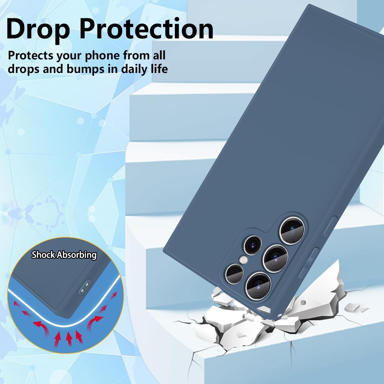 Detalle de NGAASIDAAT phone case for Galaxy S23 Ultra