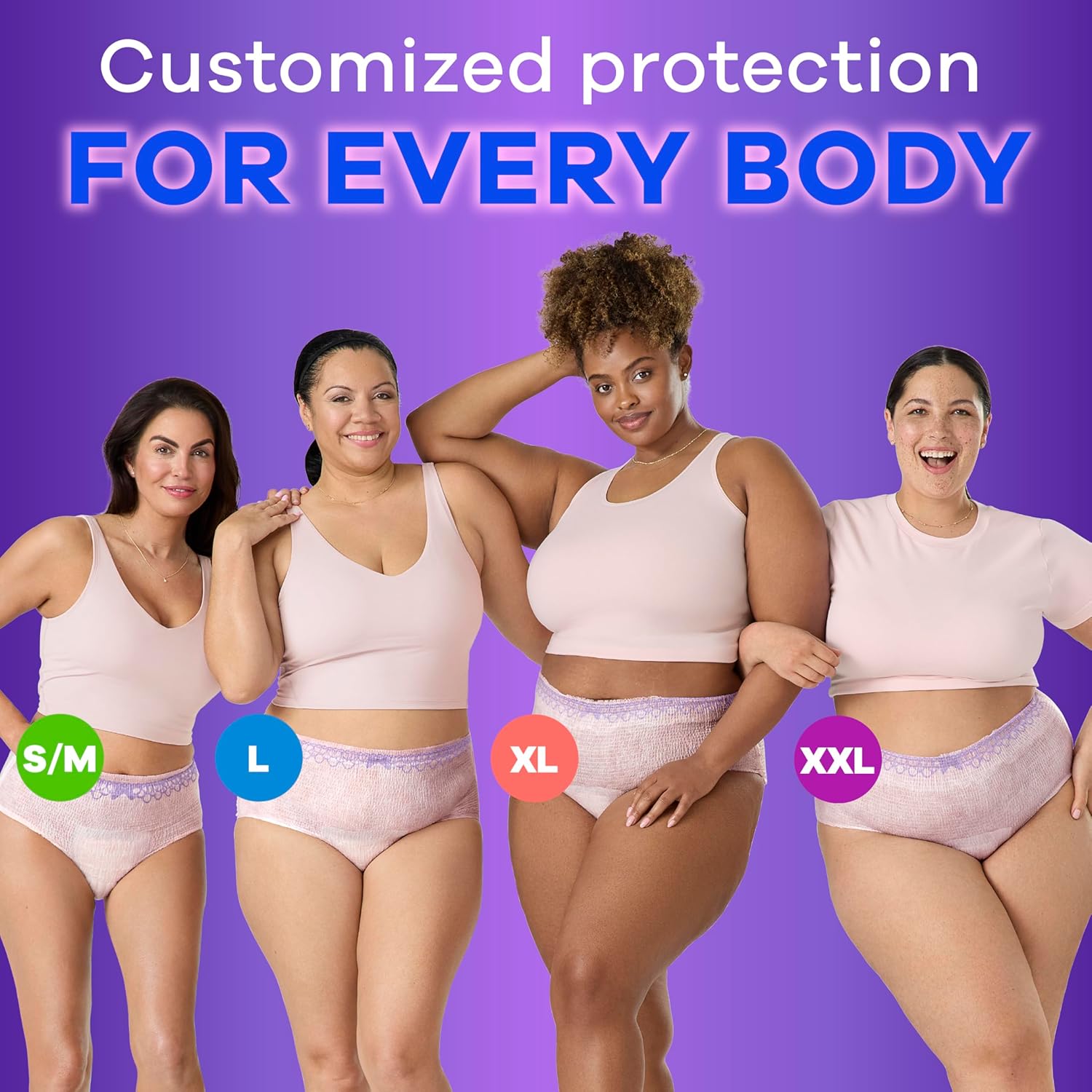 Detalle 2 de Always Discreet XXL Adult Incontinence Underwear, 52 pcs 🩲