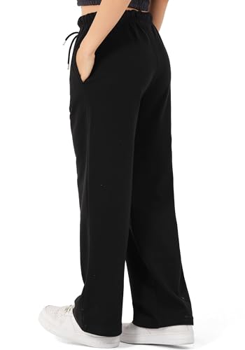 Thumbnail 2 de ROSS CAMP Pantaloni tuta donna in misto cotone, gamba larga e vita con coulisse