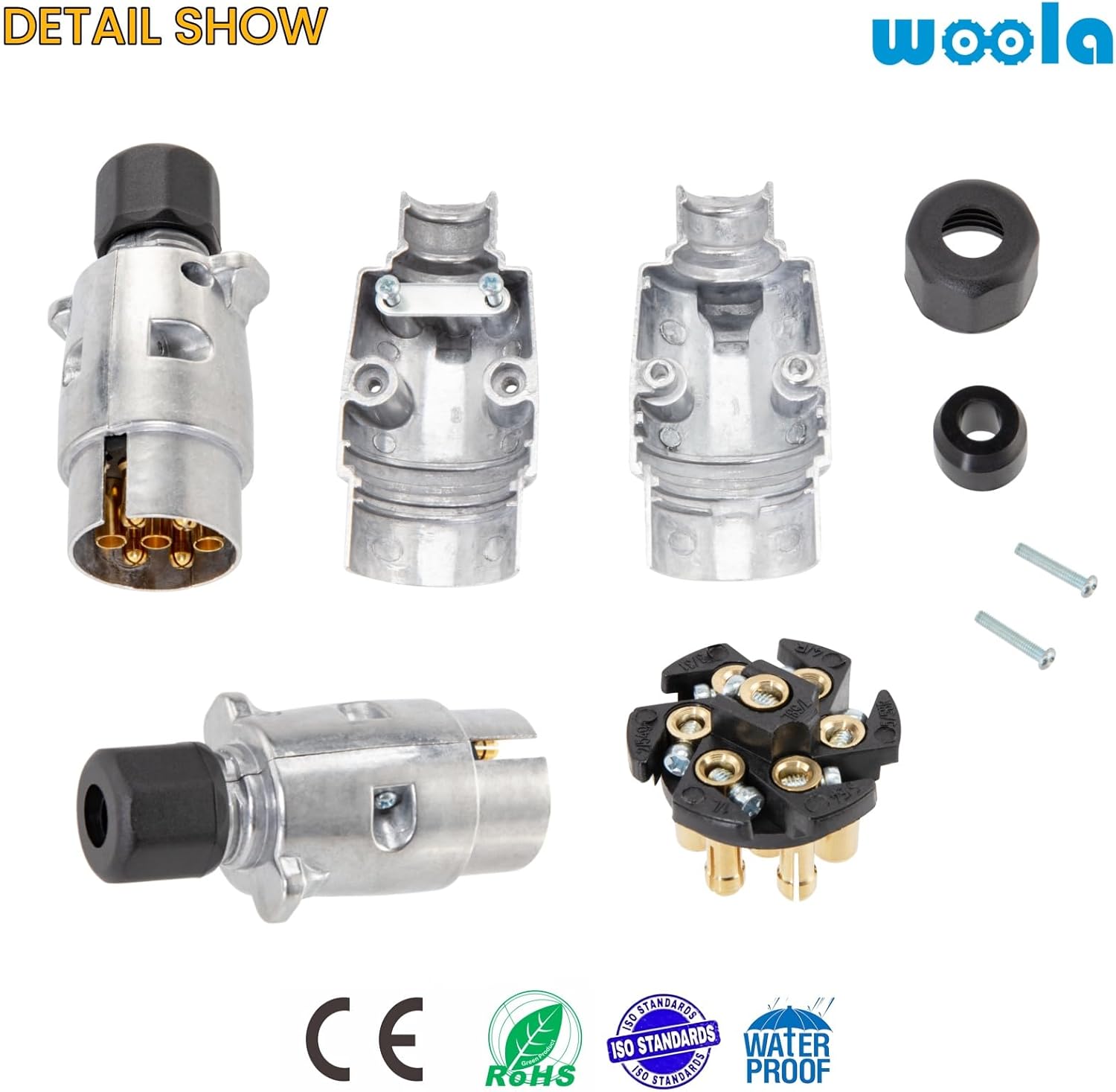 Detalle 2 de Woola 7 Pin Trailer Connector