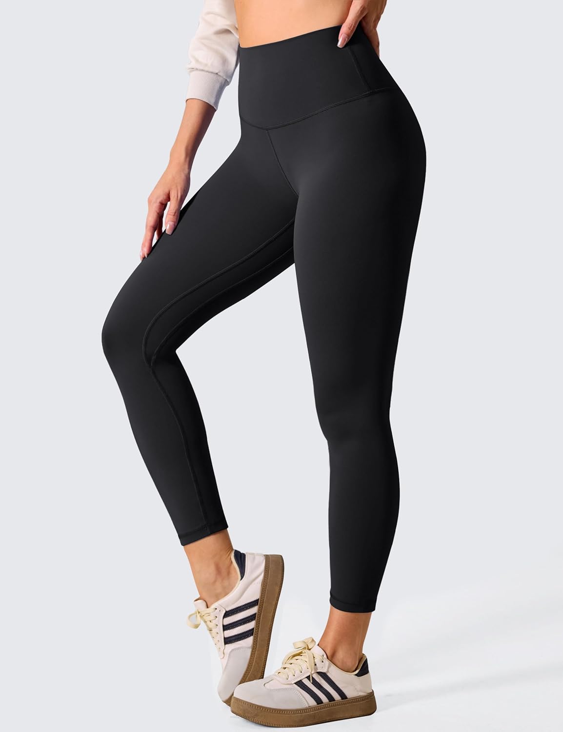 Thumbnail 4 de BAYDI Clouduxi High Waisted Workout Leggings for Women - 25/28" Inseam, Buttery Soft 4-Way Stretch