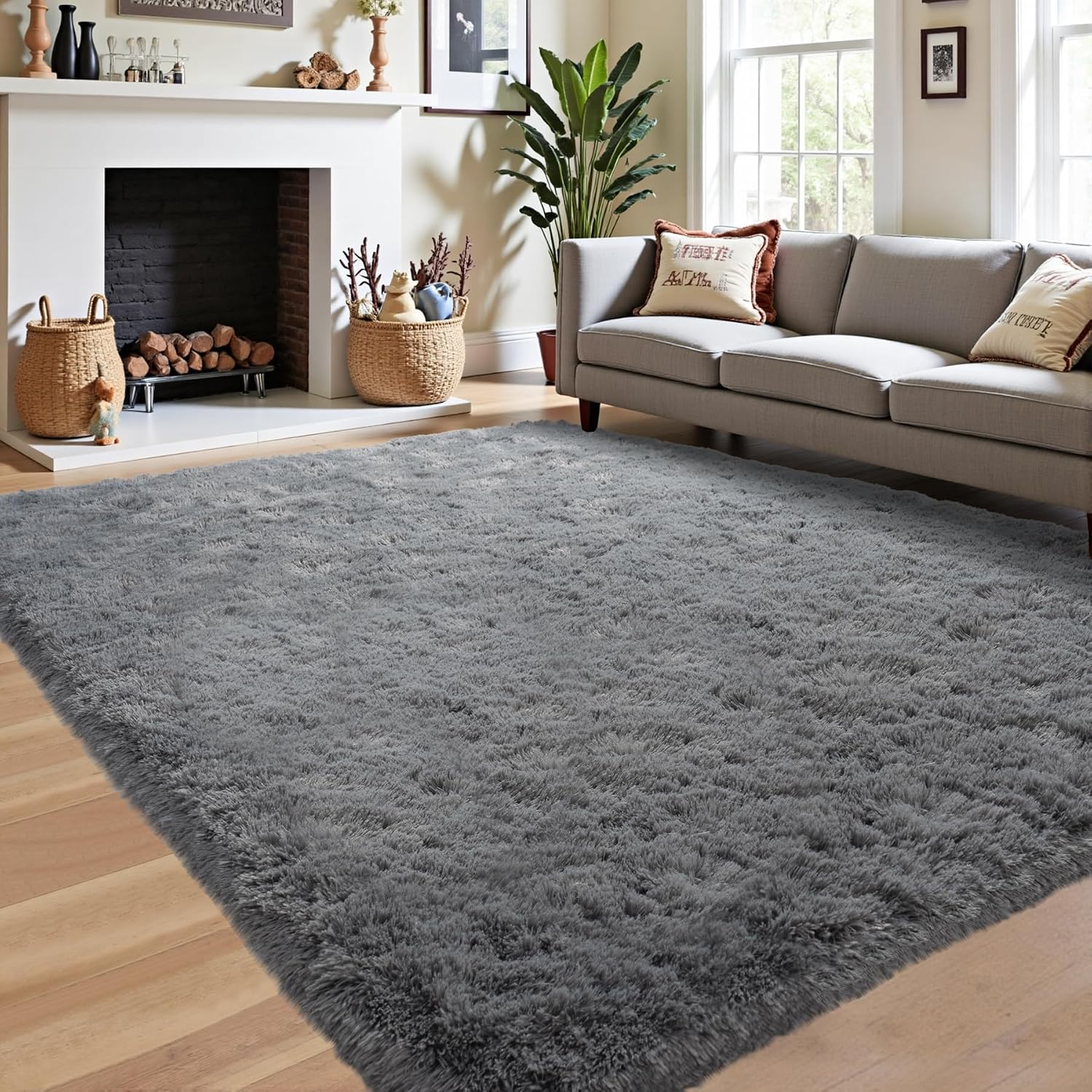 Detalle de FLCODE Shag Rug 5x8