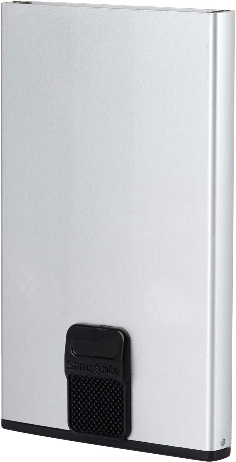 Thumbnail 4 de Samsonite ALU FIT SLG Custodia per schede, 10,2 cm, rosso – protezione RFID/NFC e design slim