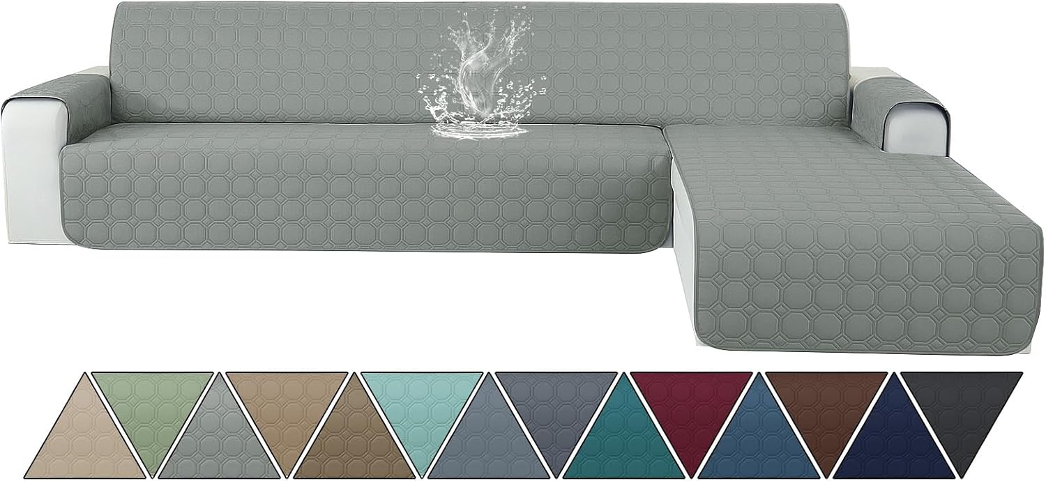 Detalle de Ystyle Copridivano Impermeabile con Penisola 4 Posti L 280 CM