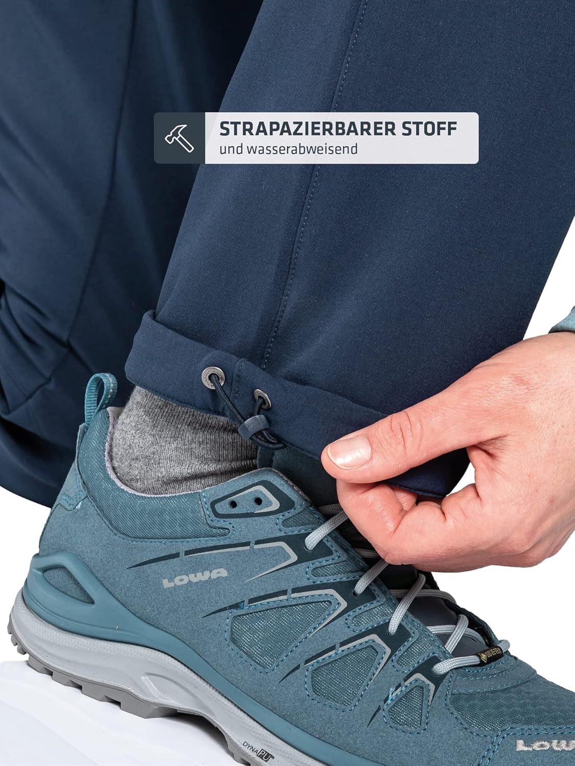 Thumbnail 1 de Schöffel Damen Pants Ascona Warm L – warme Softshell-Wanderhose mit 4-Wege-Stretch