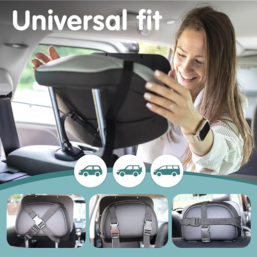 Thumbnail 5 de Onco Baby Car Mirror - Award-Winning, Shatterproof & Shakeproof (Black)