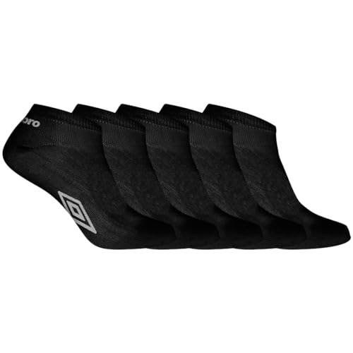 Detalle de Umbro Socquettes Homme & Femme 43-46, Lot de 5 – Noir