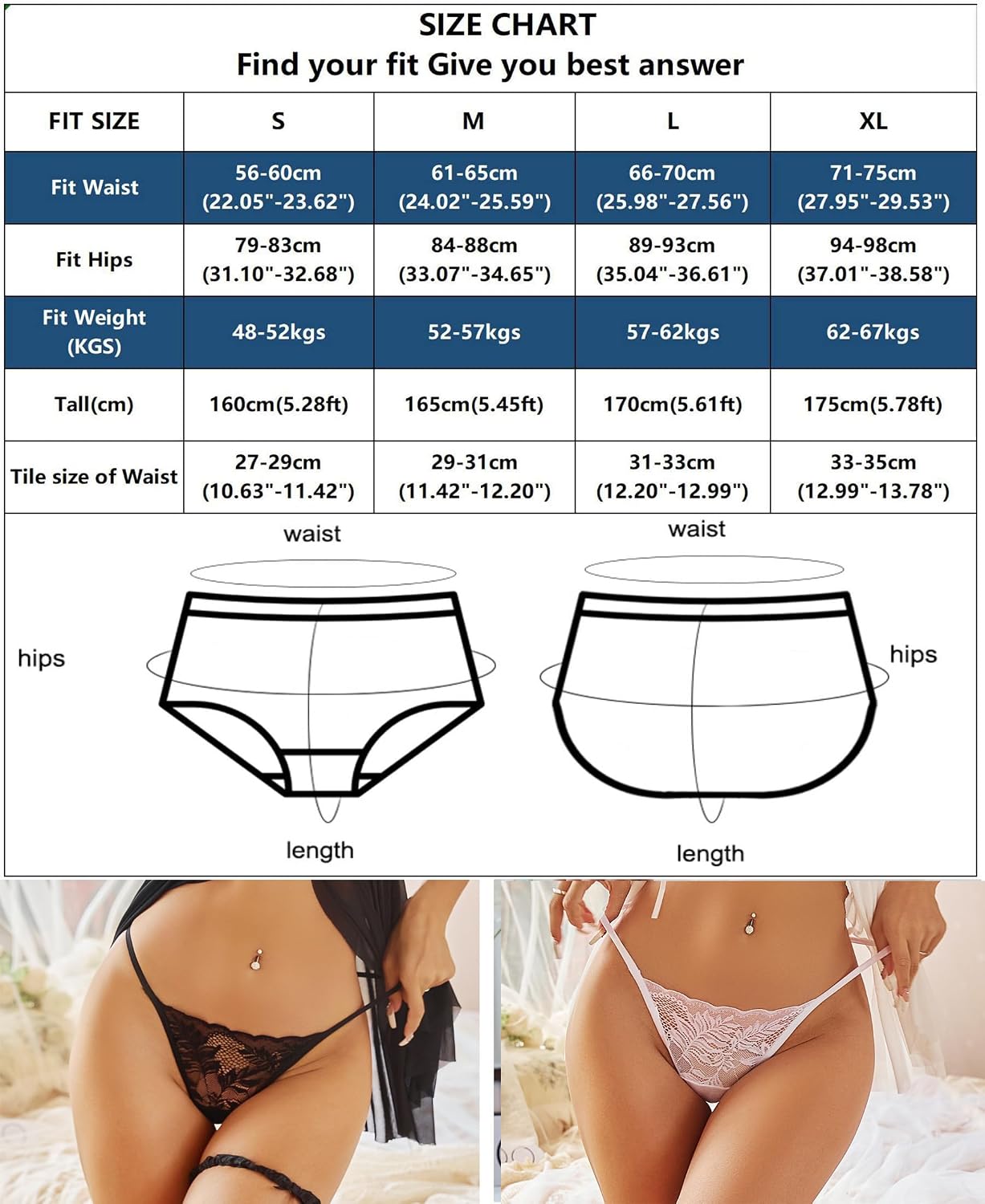 Thumbnail 1 de ALL OF ME G String 6er Pack S-XL