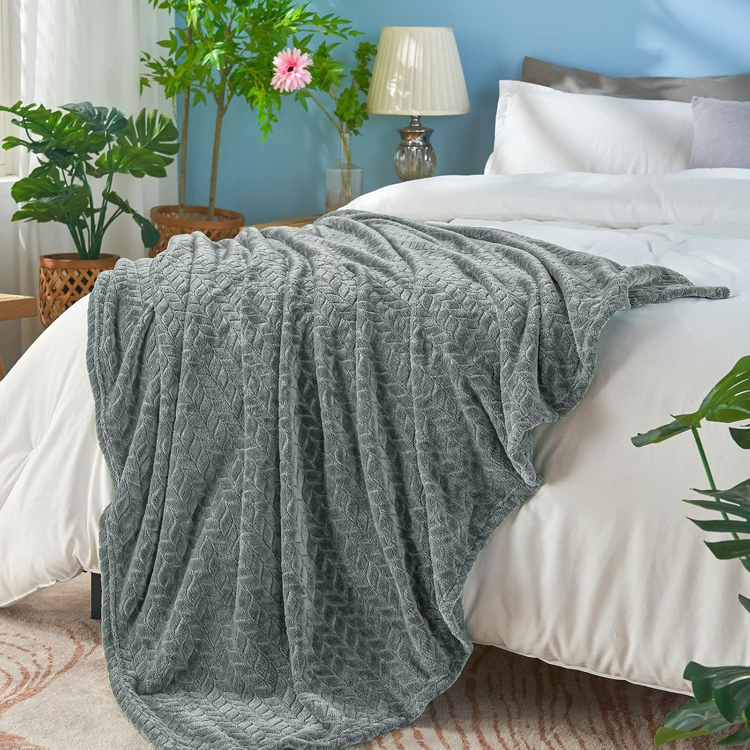 Thumbnail 2 de inhand Throw Blanket, 50 x 60 Inches