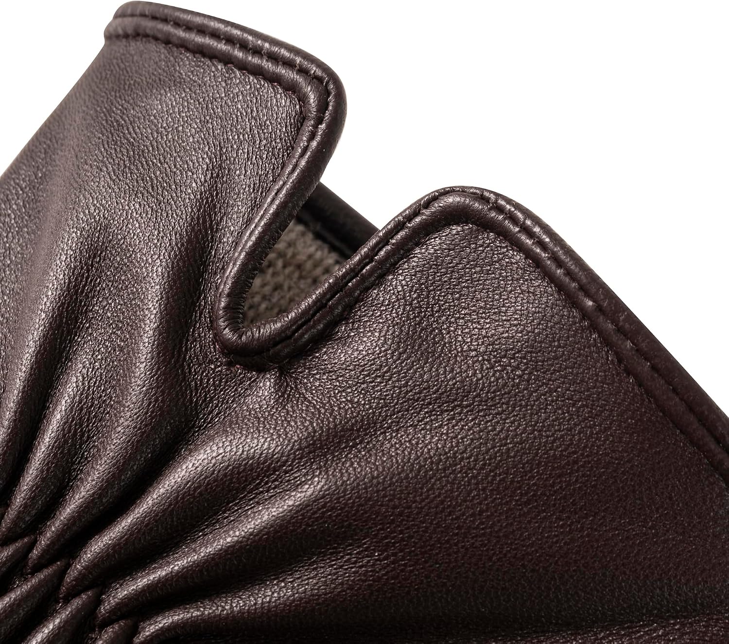 Thumbnail 4 de QOF Women's Sheepskin Leather Gloves, Wool-Lined with Full-Palm Touchscreen