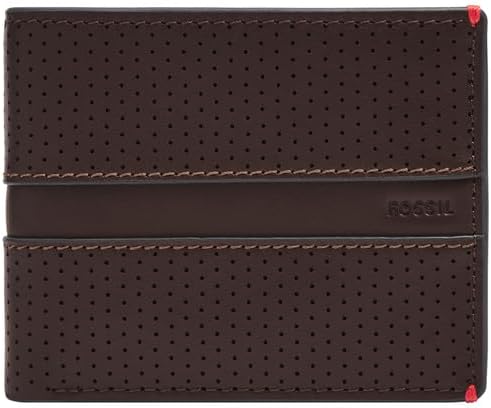 Detalle de Fossil Sport Tourer Brieftasche/Kartenetui für Herren (Leder oder Polyester) mit Sichtfächern