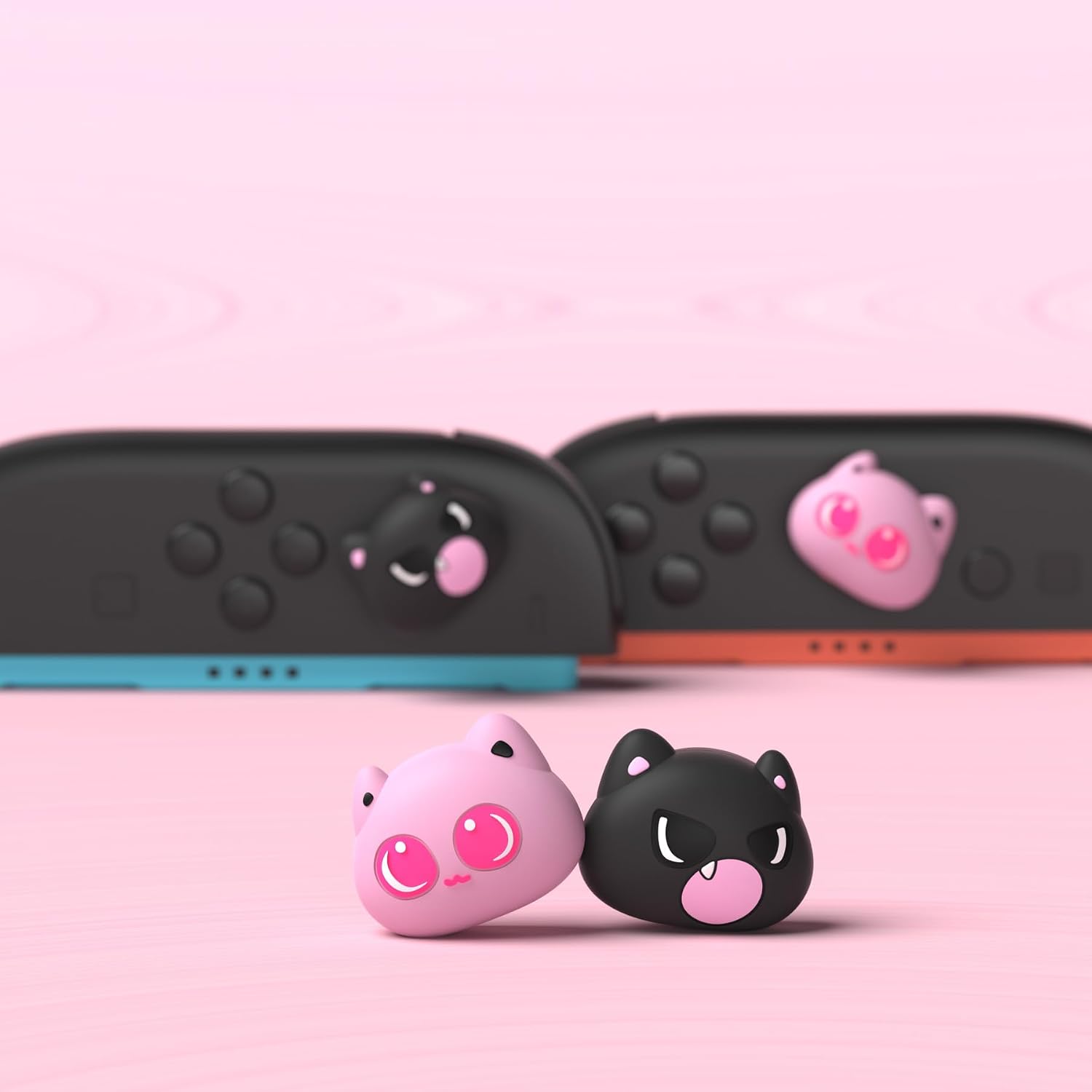Detalle 2 de playvital for Switch 2 Thumbs Cushion Caps 4-pack