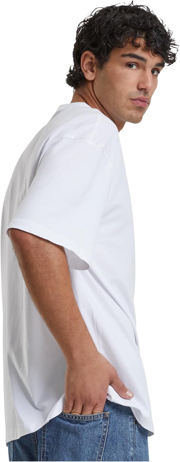Detalle de Urban Classics Herren T-Shirt Tall – Relaxed Fit, Oversize, Extra Lang