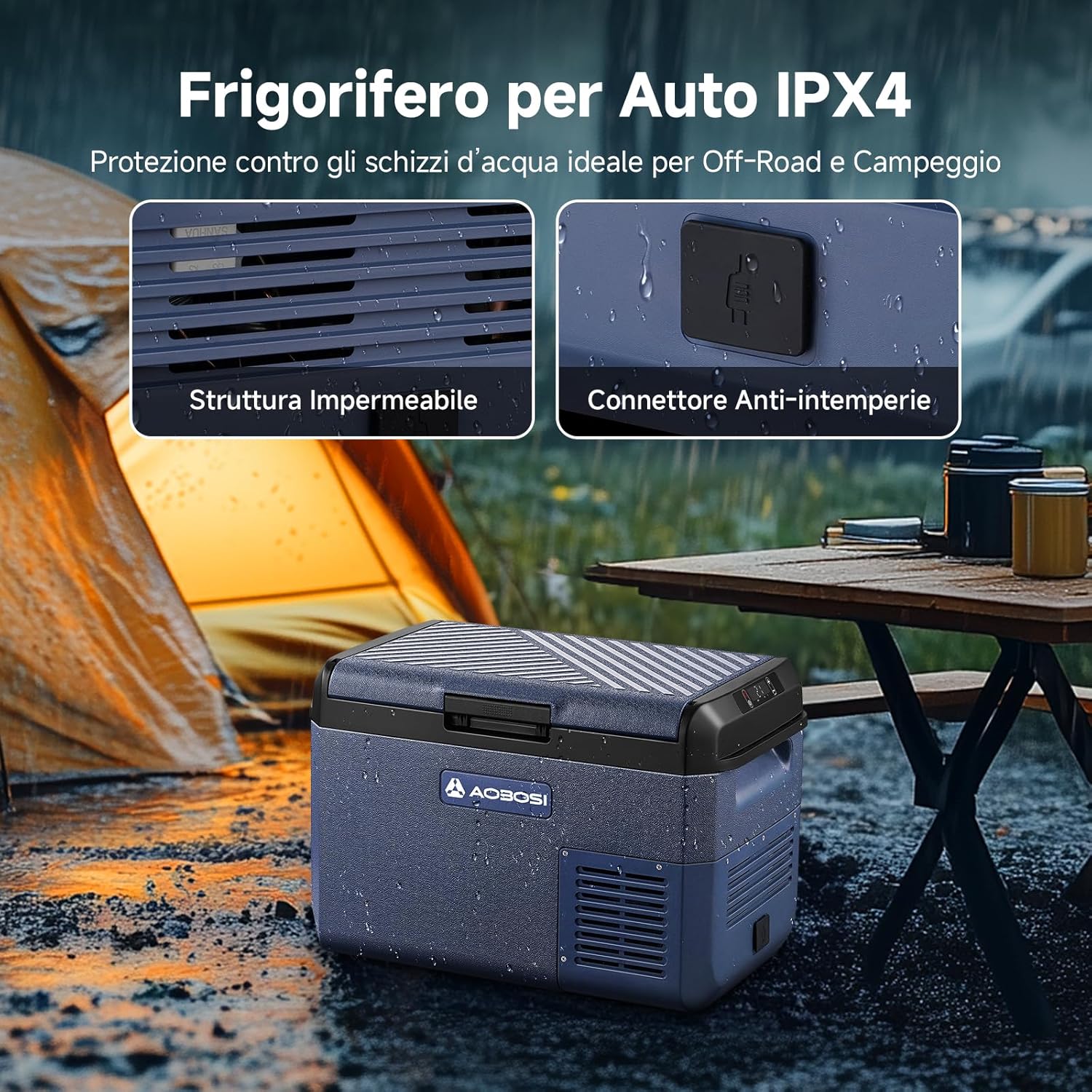 Detalle 2 de AAOBOSI Frigo Portatile 25L -20°C