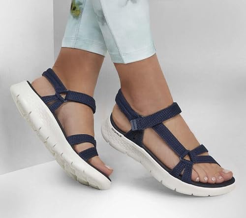 Detalle de Skechers Mujer On the Go Flex Sublime Sandals Navy Textile 39 EU