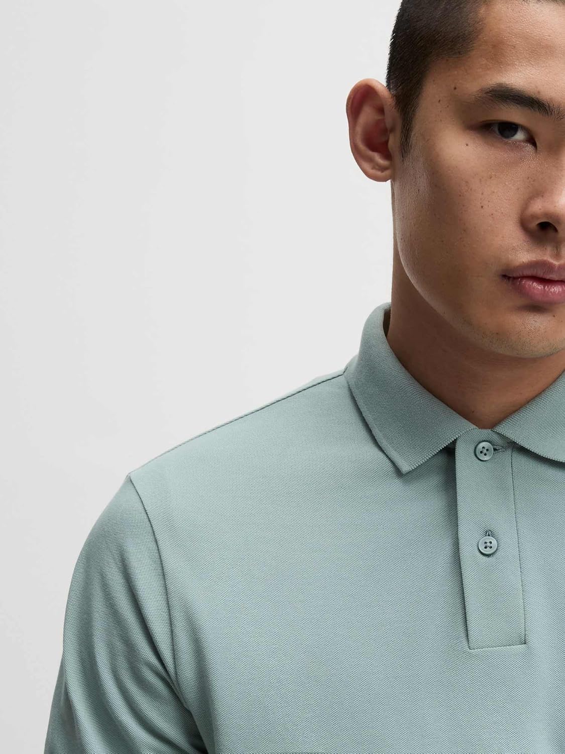 Detalle 2 de Marks & Spencer Ultimate-poloshirts voor heren, set van 2 met stretch