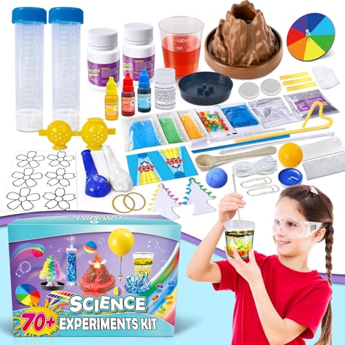 Detalle de UNGLINGA 70+ Kits de experimentos para niños y niñas, Caja de científicos