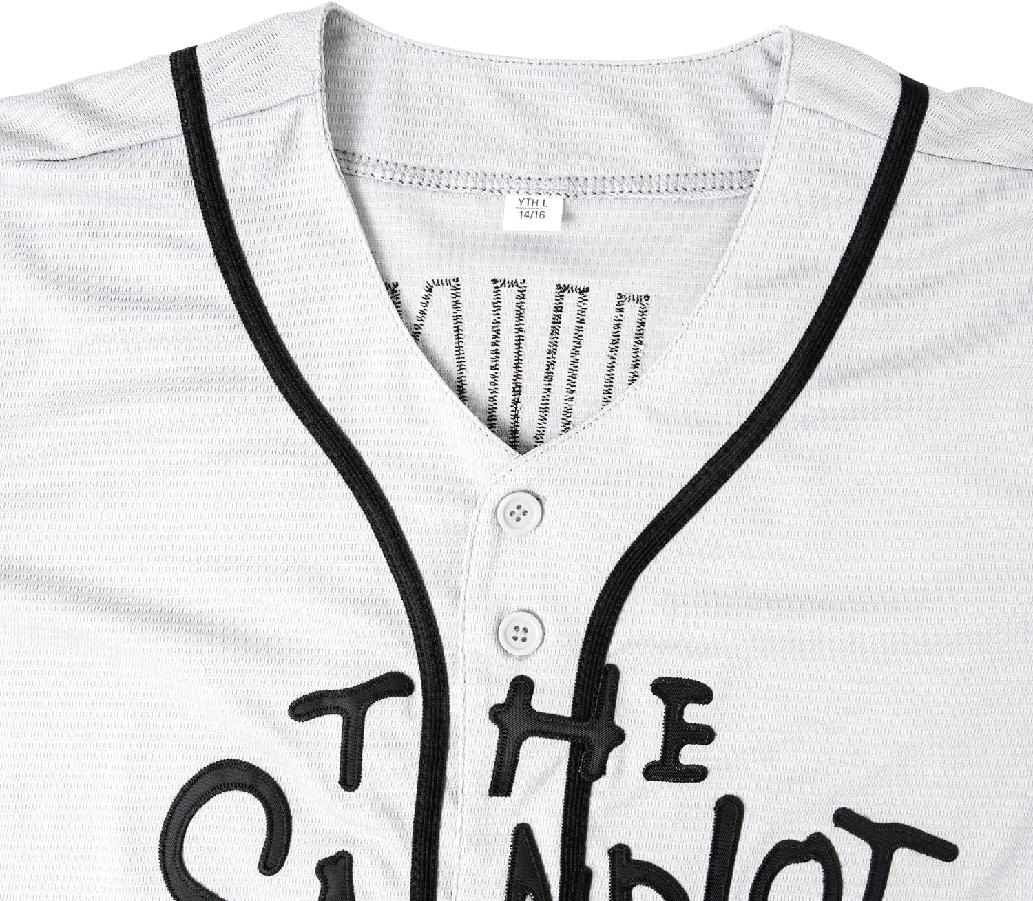 Thumbnail 2 de EETUG Boys' Baseball Jersey, Youth Sandlot Mesh Jersey with Embroidery
