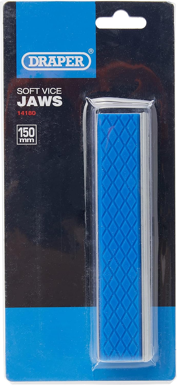Thumbnail 2 de Draper 14180 Mordache pour étau 150 mm — mors aluminium avec face caoutchouc et aimants