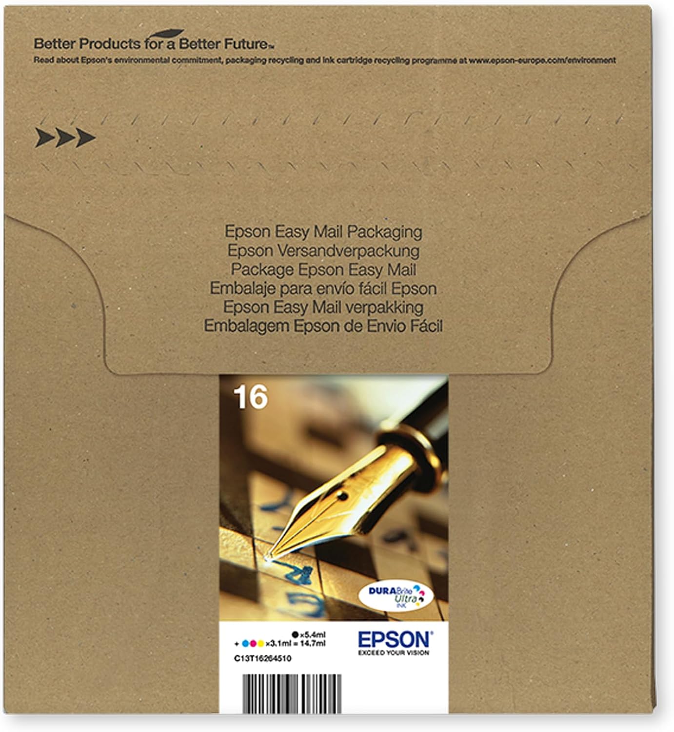 Detalle de Epson 16 Pen & Crossword ink XL multipack