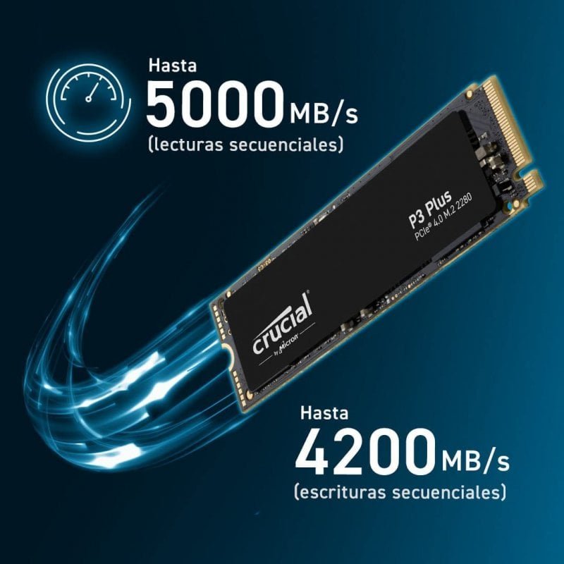 Detalle 2 de Crucial SSD de 2 TB