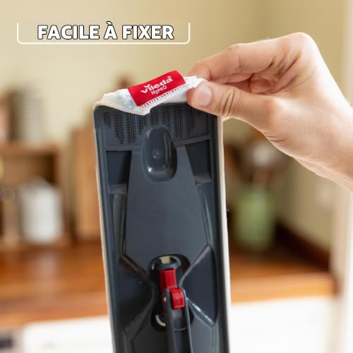 Thumbnail 4 de Vileda H2prO, recharge en microfibre pour balai plat, jusqu’à 400 utilisations